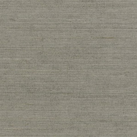Grey Weaved Grasscloth