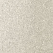 Carlotta Taupe Textured Scroll Wallpaper