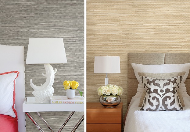 Faux Grasscloth Wallpaper