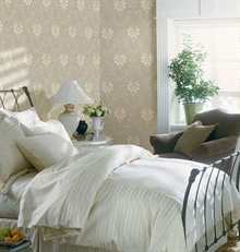 Cream Devon Damask