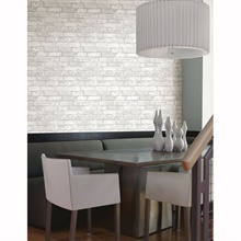 Brickwork Light Grey Exposed Brick Texture