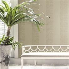 Grasscloth Stripe Wallpaper