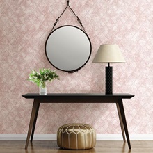 Mercury Glass Pink Distressed Metallic