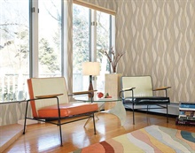 Gyro Beige Swirl Geometric