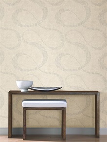 Swirl Neutral Scroll Geometric