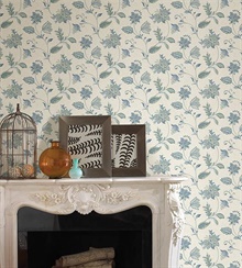 Georgette Denim Jacobean