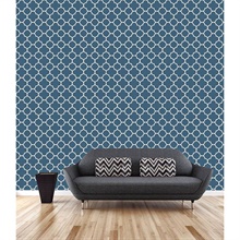 Origin Blue Quatrefoil