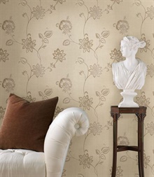 Gemini Beige Jacobean Trail