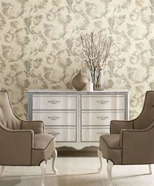 Lana Taupe Scrolling Trail