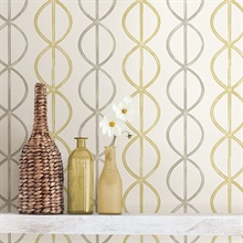 Banning Stripe Honey Geometric