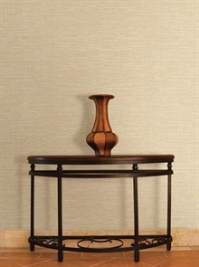 Allen Grey Faux Grasscloth Wallpaper