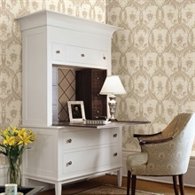 Vignole Beige Damask