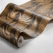 Whistler Brown Leaf Wallpaper, 2825-6360