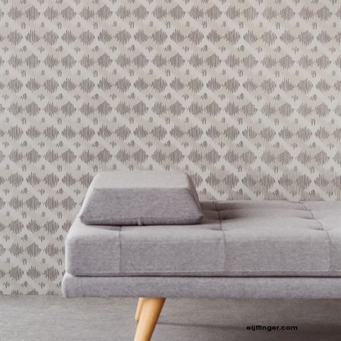 376033 | Bechar Grey Geometric Wallpaper | Wallpaper Boulevard