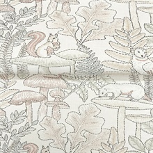 Holt Pastel Woodland Wallpaper