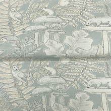 Holt Seafoam Woodland Wallpaper