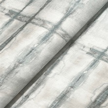 Modulus Denim Geometric Stripe Wallpaper