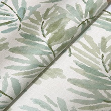 Serenade Sea Green Ferns Wallpaper