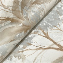 Mistwood Blue Forest Wallpaper