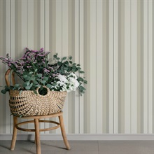 Herrgård Neutral Stripe Wallpaper