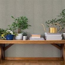 Ione Grey Textured Chevron Wallpaper