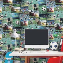 Football Fan Multicolor Soccer Wallpaper