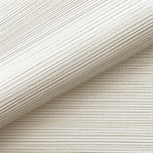 Lorn Cream Faux Grasscloth Wallpaper