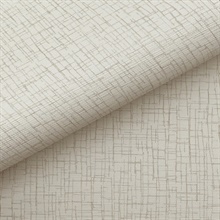 Aden Beige Linear Abstract Wallpaper