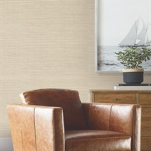 Warwick Beige Loomed Wallpaper