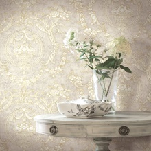 Taupe Cameo Floral , 521-71908
