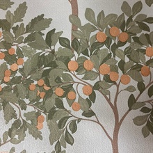 Arbor Serenade Blue Wallpaper