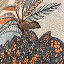 Allure Forest Blue Wallpaper