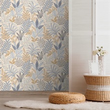 Allure Foliage Beige Wallpaper