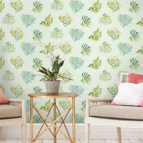 CM3358 | Seaweed | Wallpaper Boulevard