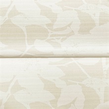 Solange Neutral Botanical Wallpaper