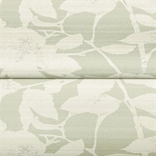 Solange Sage Botanical Wallpaper