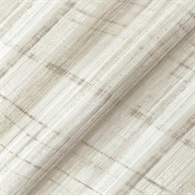 Vanishing Point Grey Striated Wallpaper