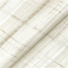 Vanishing Point Neutral Striated Wallpaper