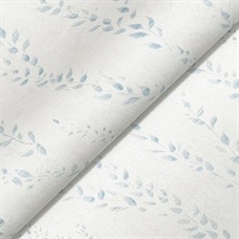 Alpenrose Sky Blue Vine Wallpaper