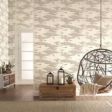 NR1504 | Moose Wallpaper Wild Tundra Beige | Wallpaper Boulevard