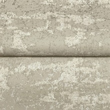 Crystal Cloud Taupe Beaded Wallpaper