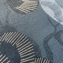 Bonsai Grove Blue Wallpaper