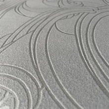 Big Wave Grey Wallpaper