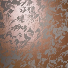 Desert Copper Rose/Battle Ship Grey Wallpaper