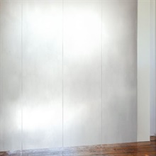 Microstripe white/silver Wallpaper