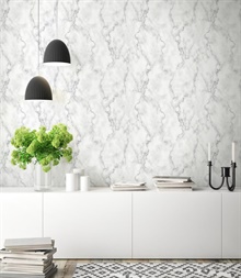 Faux Marble Peel and Stick Wallpaper, NW30400