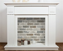 Brick Grey Washed Brick Soft Grey & Charcoal Peel and Stick Wallpaper, NW30510