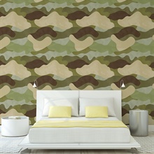 Green Camouflage (Camo) Wallpaper