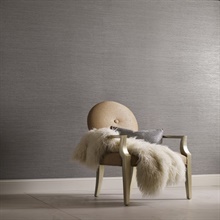 Silver Shining Sisal Faux Grasscloth Wallpaper