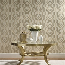 Organic Cork Prints Balanced Trellis, LC7128